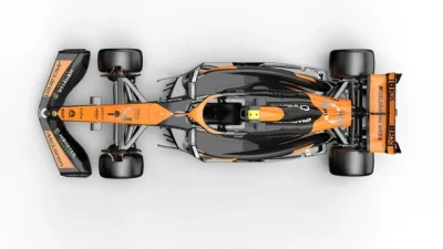 Kumandalı Şarjlı Işıklı Full Fonksiyon 1:14 2.4G Formula 1 McLaren MLC38 - Görsel 3
